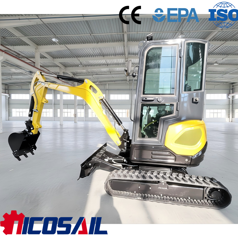 Agriculture Farming Services - Мини-экскаватор Nicosail 2,5 тонны, многофункциональный, с