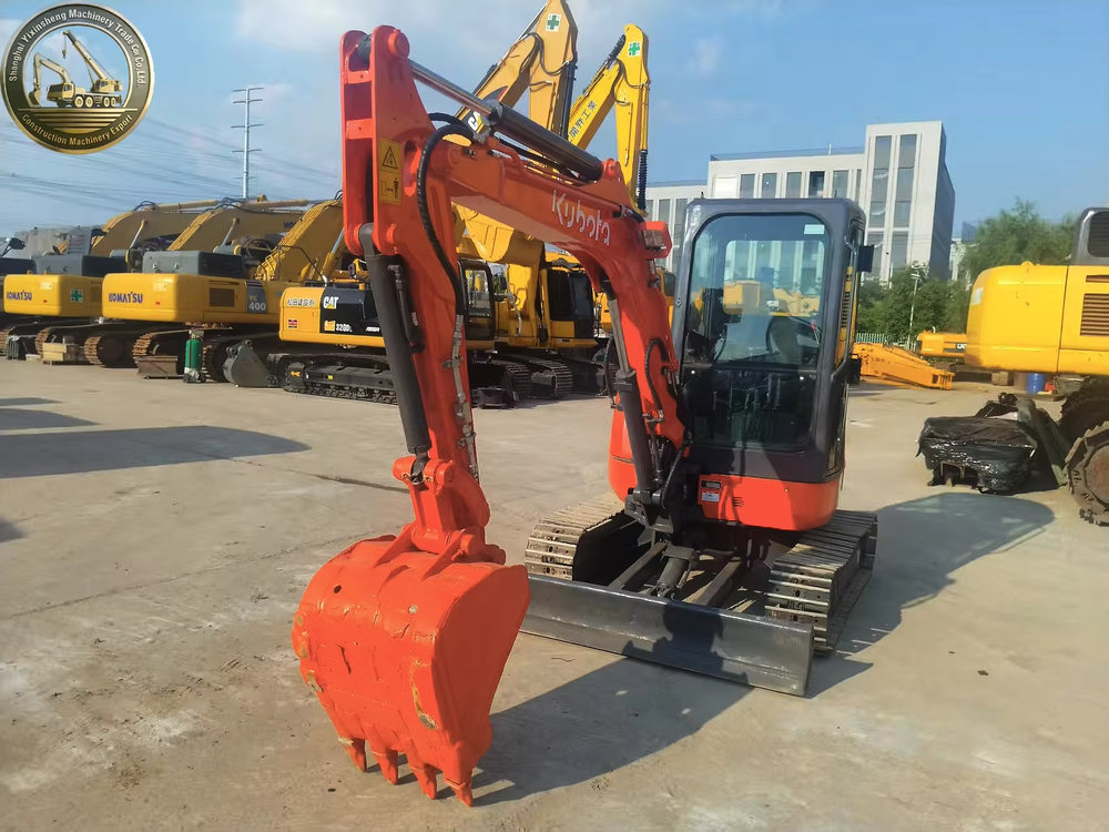 Farming Japan - Б/у мини-экскаватор Kubota U35, 3,5 тонны,