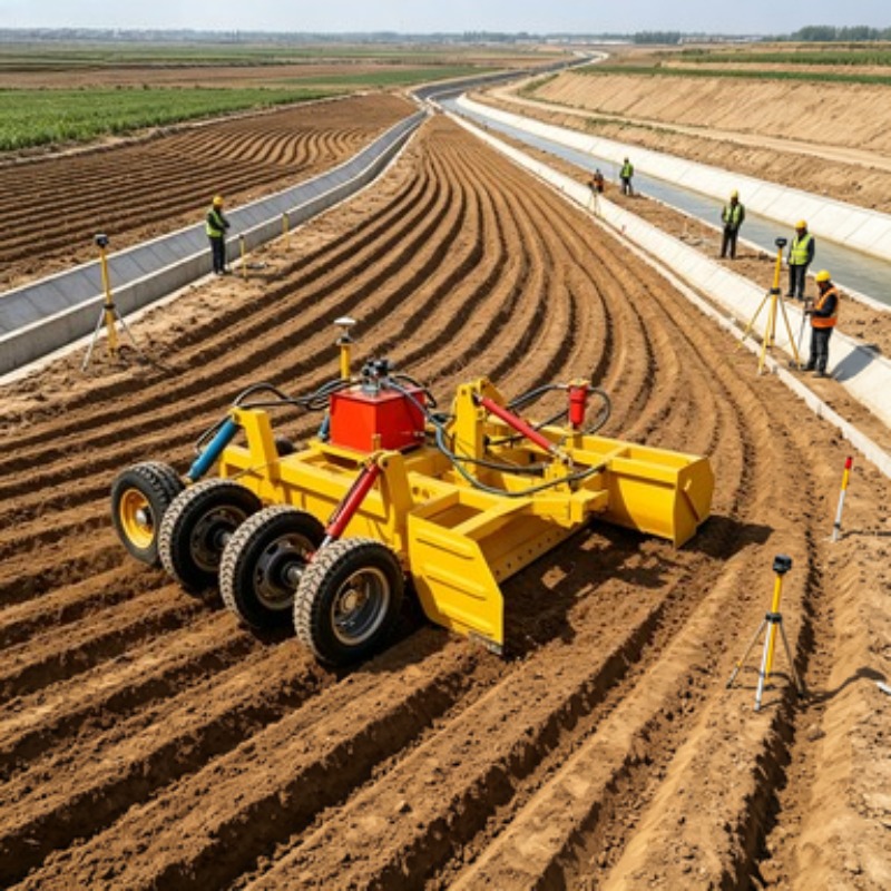 Farming Agriculture Land - Заводской лазерный планировщик для земли, прицепной