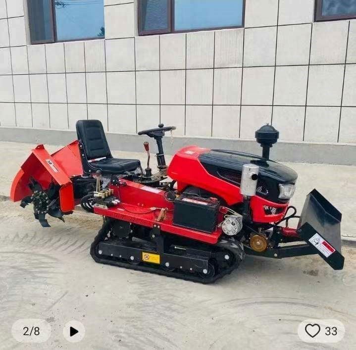 Дизельный гусеничный роторный  – обзор и цена Agriculture Farming Tool