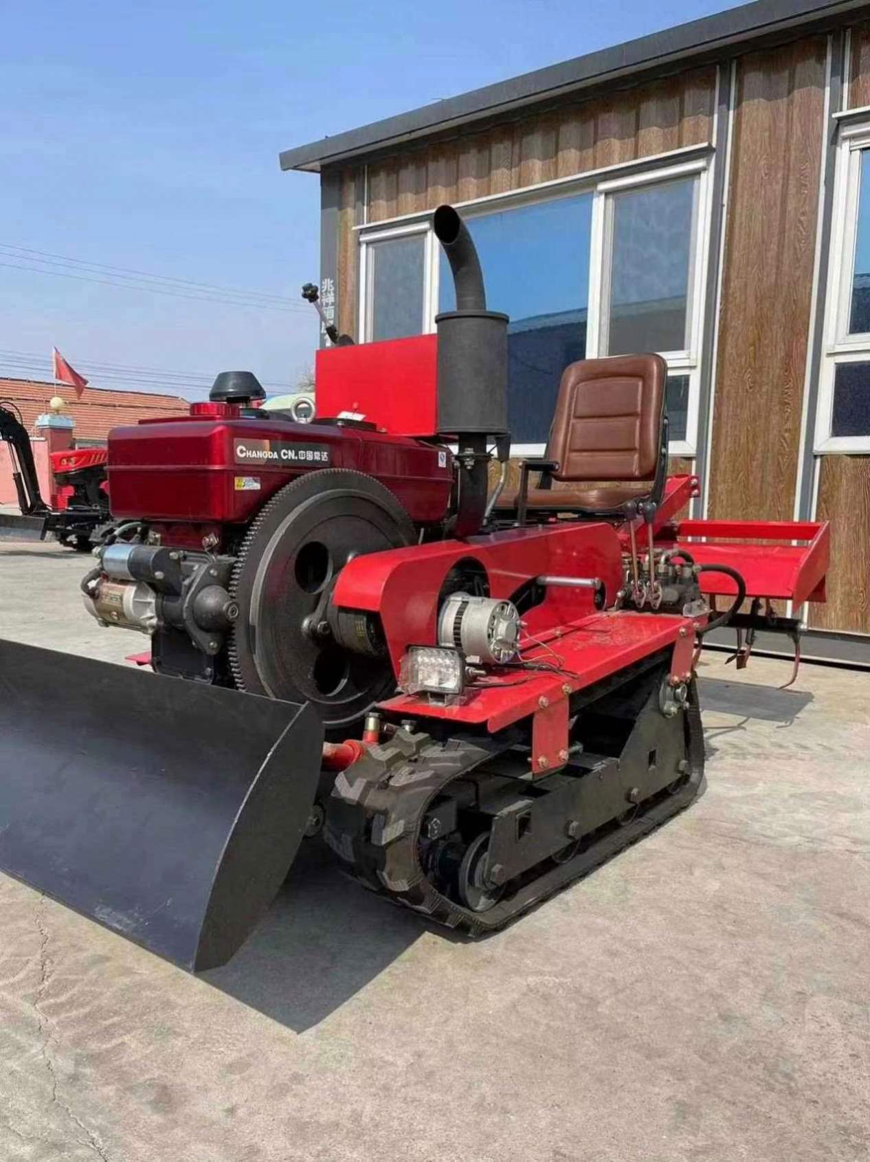 Дизельный гусеничный роторный  – обзор и цена Agriculture Farming Tool