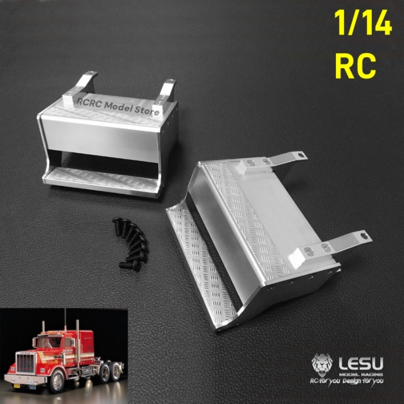 1 пара LESU RC игрушечный груз – обзор и цена Tractor Implement