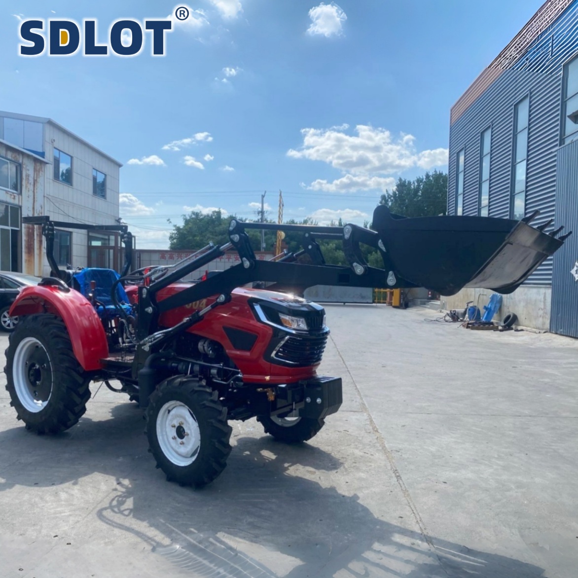 Дизельный трактор 50 л.с. 4WD  – обзор и цена Agriculture Farming Services
