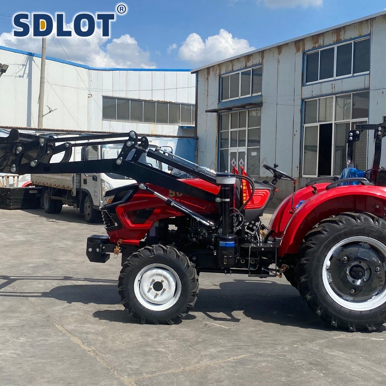Дизельный трактор 50 л.с. 4WD  – обзор и цена Agriculture Farming Services